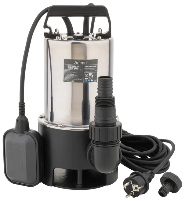 Dränkbar pump 550 W stål