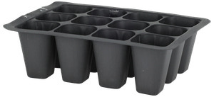 Plugbrätte 12 celler 3-pack