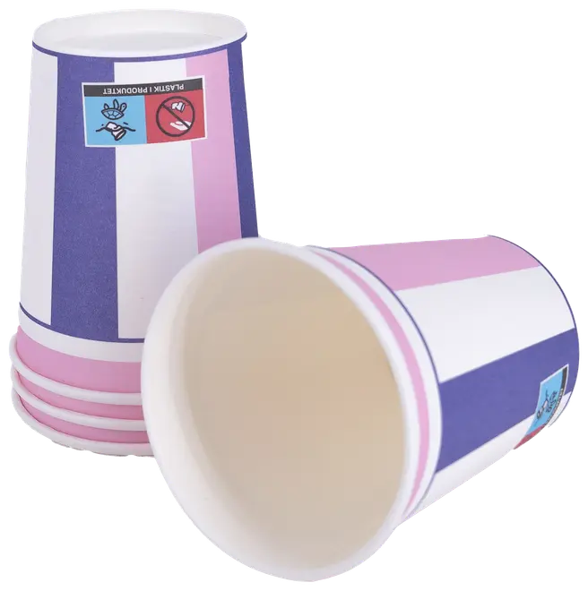 Papkrus 250 ml 4-pak - Lilla og Lyserød