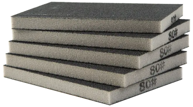 Slibesvamp 5-pak 150 x 100 mm K80