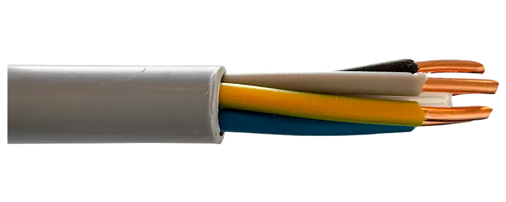Installationskabel 5X2,5 mm² - 10 meter