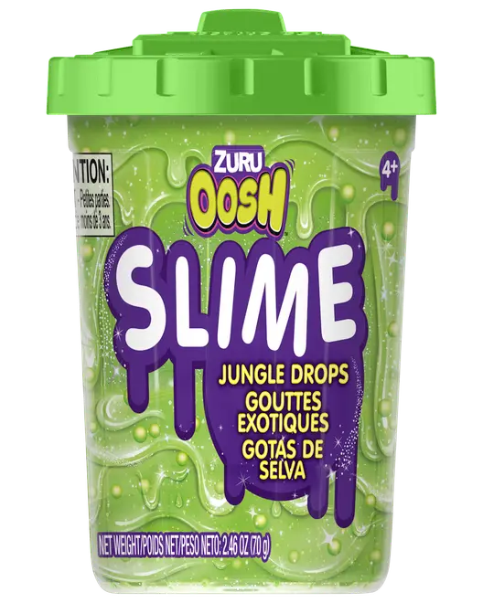 Oosh Glowing Slime 70 g - olika färger