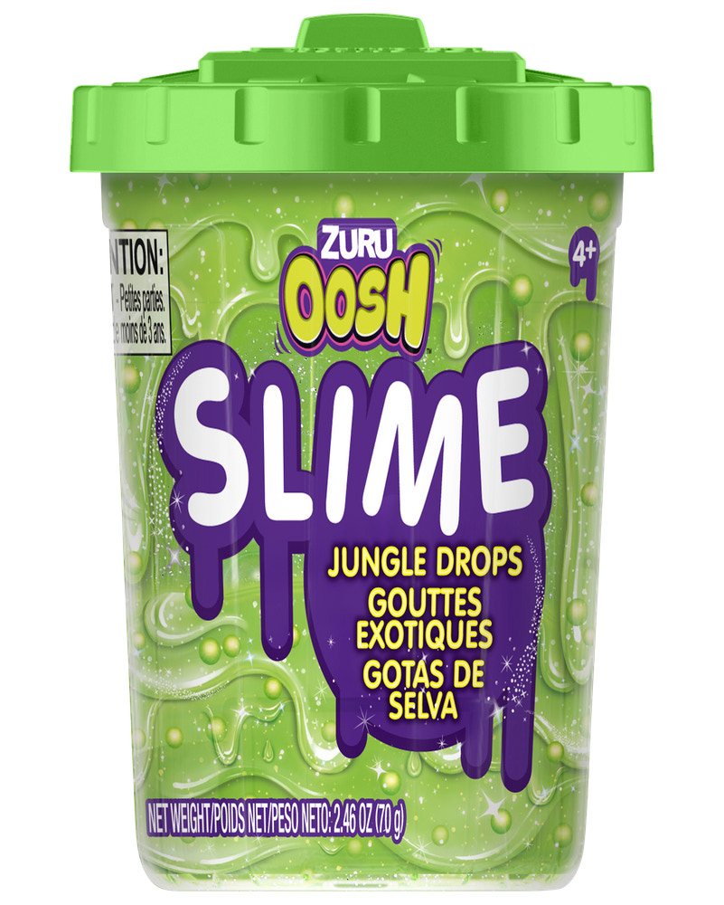 Oosh Glowing Slime 70 g - assorterede farver