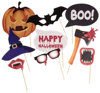 Halloween selfie set 9-pack