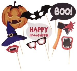 Halloween selfie set 9-pack