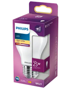 PHILIPS LED-pære 2,2W E27 A60