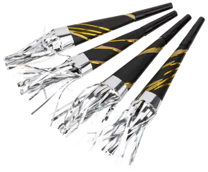 Tudehorn klassisk 4 stk. assorteret