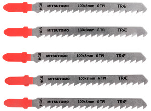 Mitsutomo Stiksavsklinger Træ 6T 5 stk.