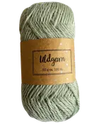 Ullgarn 50 g grågrön 