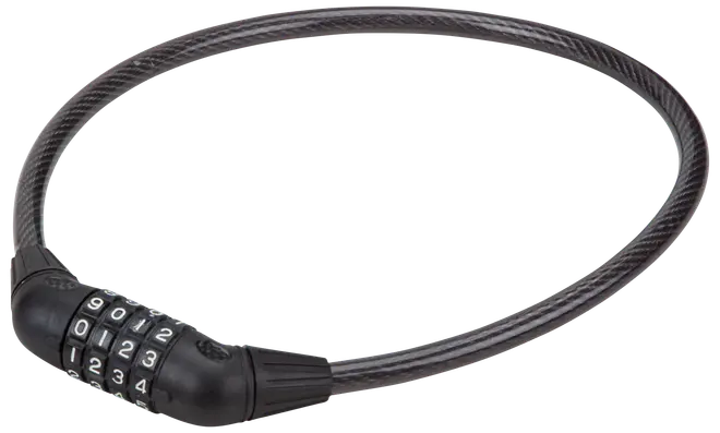 Greenfield Kabellås med kod Ø1 x L. 65 cm