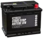 Branford Start/Stop EFB bilbatteri, sort, med markerede poler. Mål: 190 x 175 x 242 mm. Velegnet til biler med start/stop-system. Vedligeholdelsesfrit design.