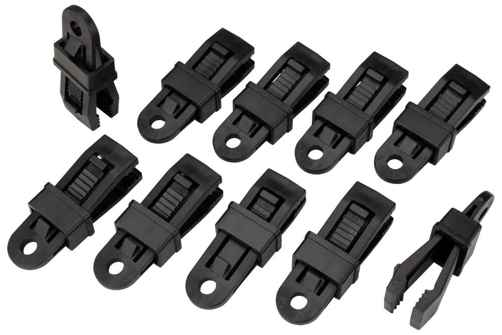 Presenningsklämma 10-pack