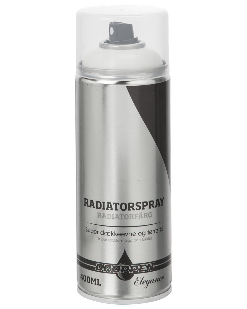 Droppen Elegance Radiatorspray - hvid