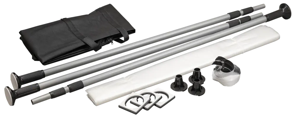 Støvvæg i bæretaske