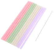 Sugerør genanvendelig 12-pak 