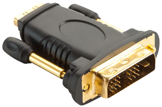 VANDENBERG Adapterstik DVI (18+1) HDMI
