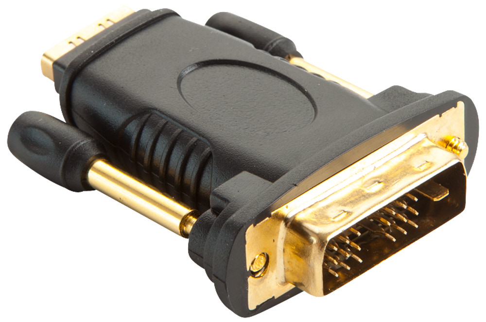 VANDENBERG Adapterstik DVI (18+1) HDMI