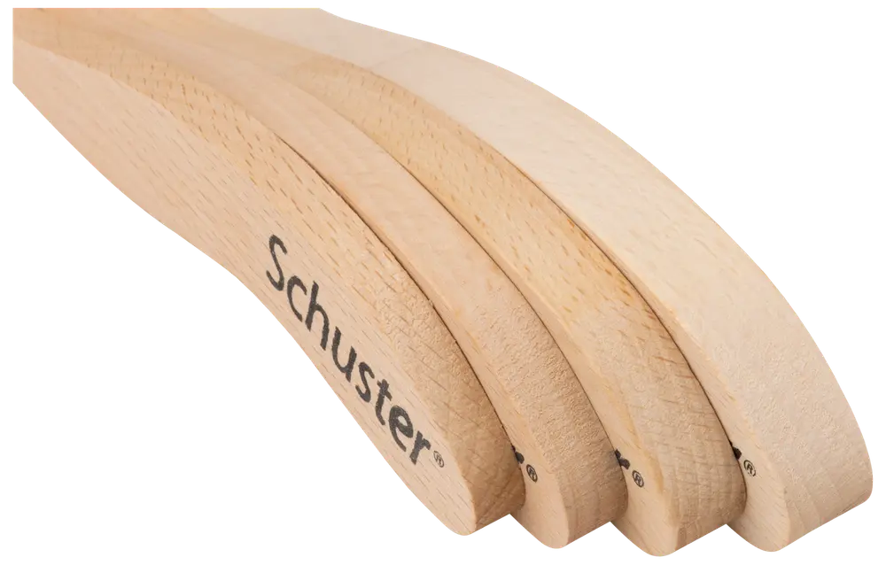 Set med fogpinnar av trä - 4 storlekar