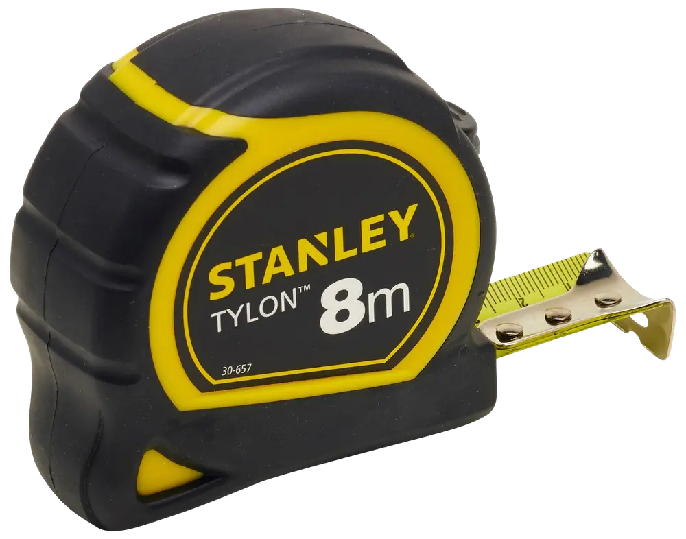 Stanley Målebånd Tylon 8 m x 25 mm