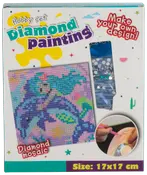 Diamond Painting 17x17 cm Rosa