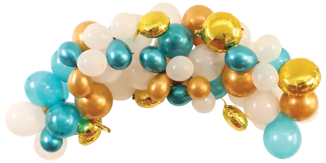 Ballonbue mix 70 stk. - Assorterede farver 