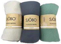 Fleecetæppe 130 x 160 cm - Assorterede farver