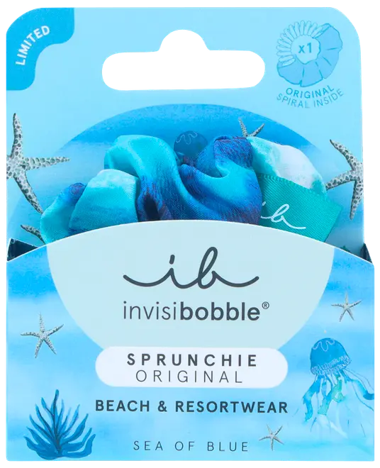 Sprunchie Sea of Blue