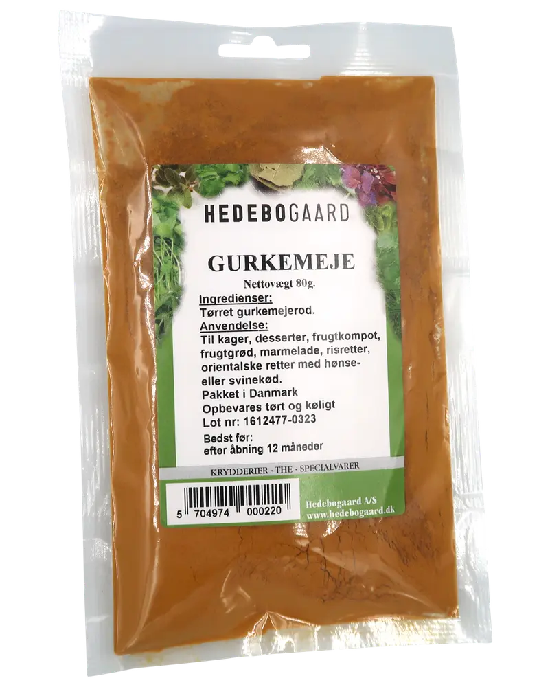 Hedebogaard Krydderi - Gurkemeje 80 g