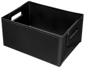 Foldekasse 33 x 23,5 x 15,5 cm sort