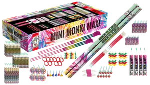 MINI MONKI Maxi sortiment 318 dele